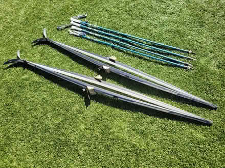 Photo of free Cross country skis and poles (Marinwood (San Rafael)) #1