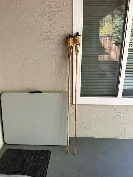 Photo of free 2x 4ft tiki torches (94086) #1
