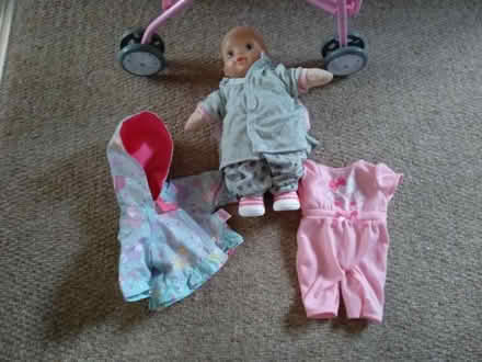 Photo of free Baby Annabell with Pushchair (Woosehill RG41) #1