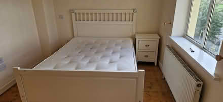 Photo of free Double bed with side locker (Poppintree) #1