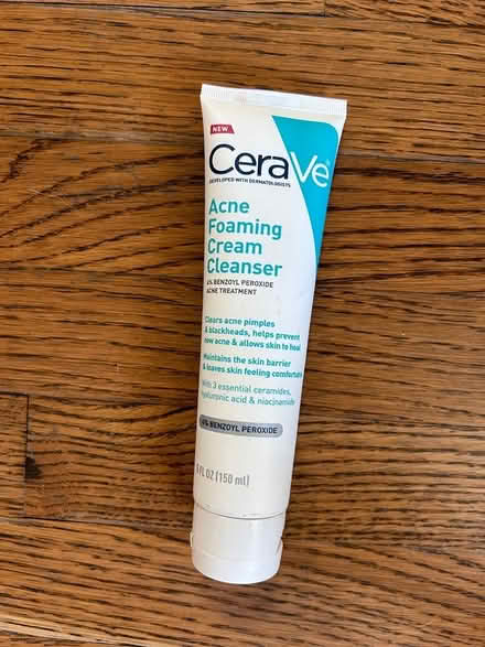 Photo of free Cerave Acne foaming face wash (Sunnyvale, CA Ponderosa Park) #1