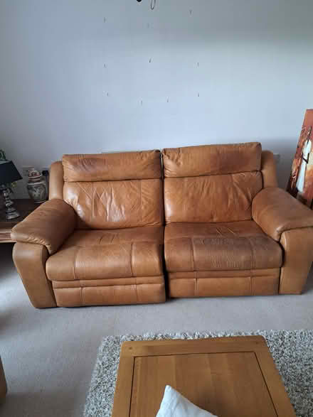 Photo of free Leather suite electric recliners (Bodenham) #1