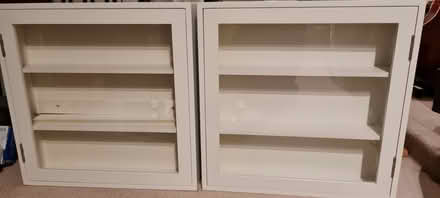 Photo of free Wooden wall display cabinets (Mansfield NG18 2) #1