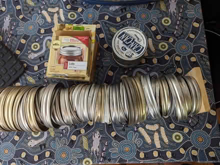 Photo of free Canning lids & bands large/regular (San Carlos) #1