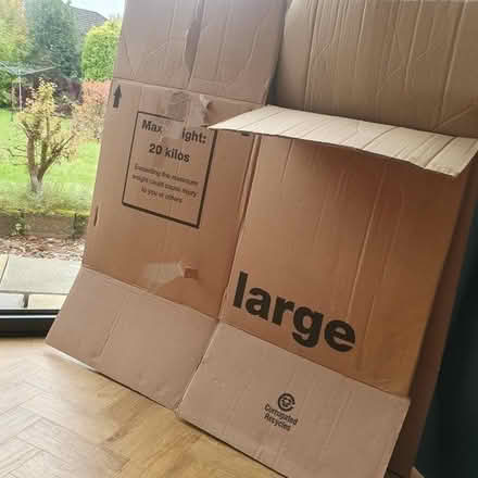 Photo of free moving boxes (M41 Urmston) #1