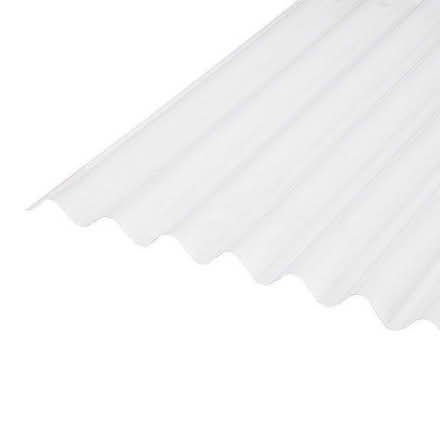 Photo of Offcuts clear corrugated roof sheet (Camberwell, SE5) #1