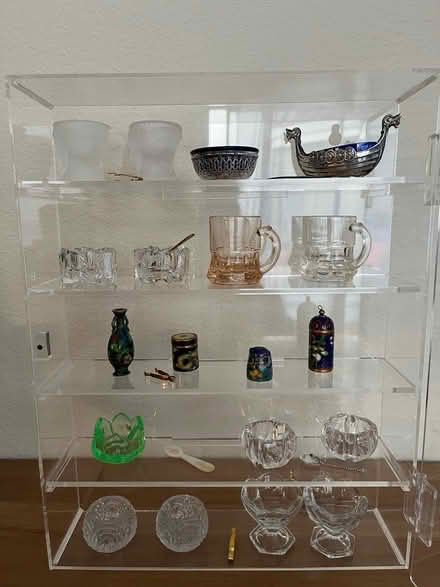 Photo of free Antique salt dips with display (West Dublin) #1