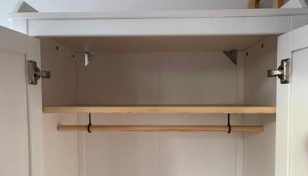 Photo of free Wooden wardrobe (Mitcham's Corner CB4) #3