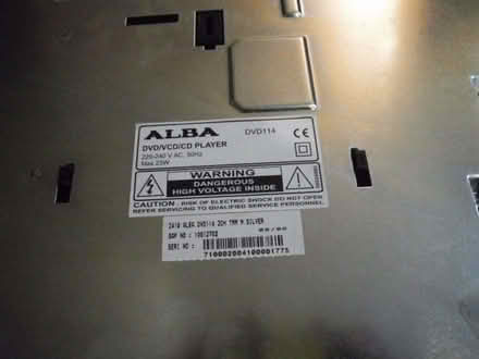 Photo of free ALBA DVD114 DVD Player (Marcham OX13) #4