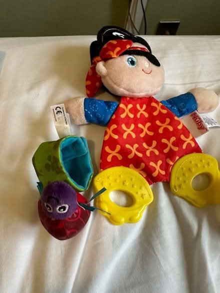 Photo of free Baby wrist rattle and crinkly toy / teether (Goffs Oak EN7) #1