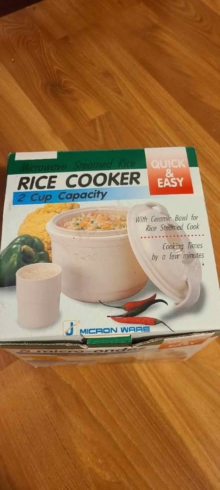 Photo of free Microwave rice cooker (Mavis and Rathburn) #2