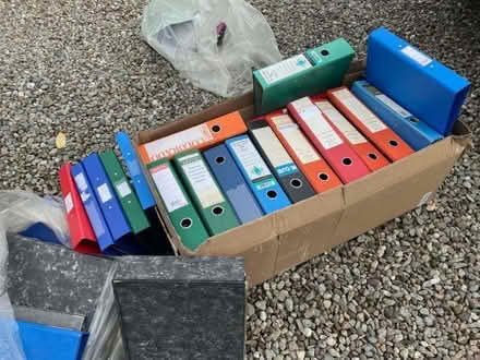 Photo of free A4 Box Files and folders (Helensburgh G84) #1