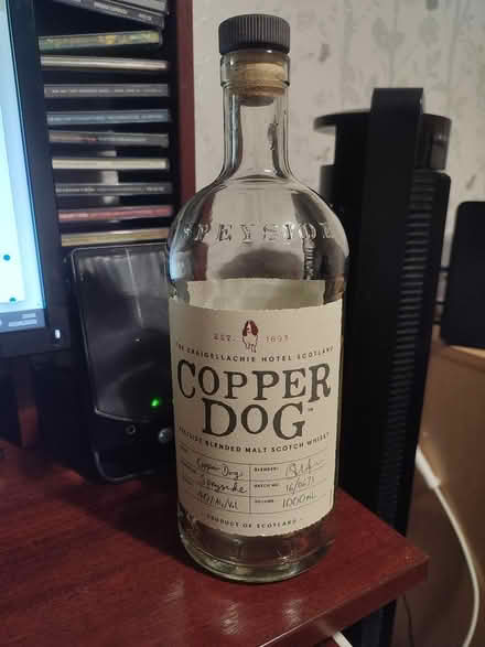 Photo of free 1lt EMPTY whisky bottle (Hillhouse ML3) #1