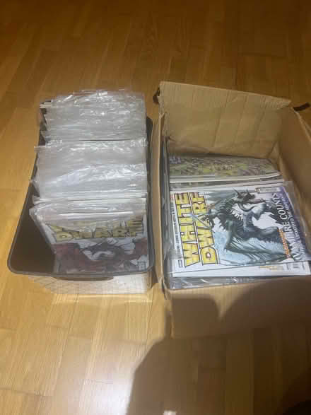 Photo of free 2 boxes of white dwarf magazines (N15) #1