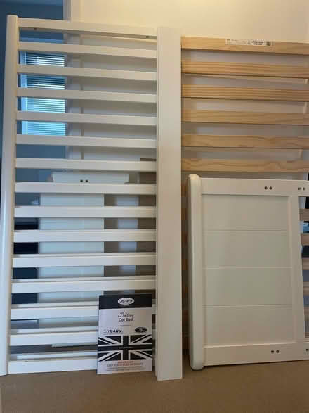 Photo of free Belton Cot Bed White WITHOUT DRAWER (Shefford SG17) #1