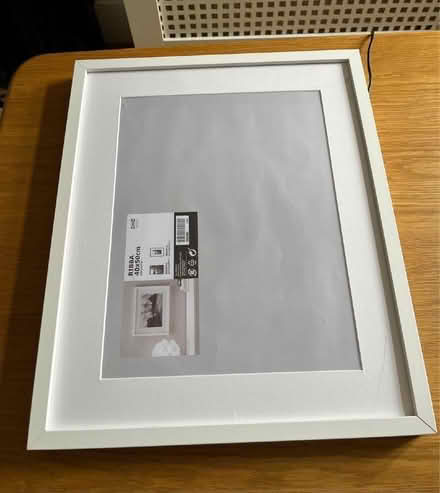 Photo of free IKEA frame, 40x50cm, white (Ribba) (Selhurst SE25) #1