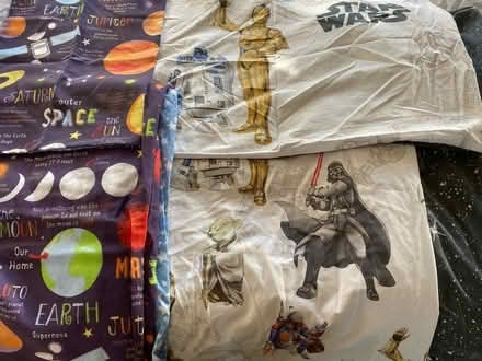 Photo of free Single Bedding(Starwars,Space) (Dunfermline KY11) #1