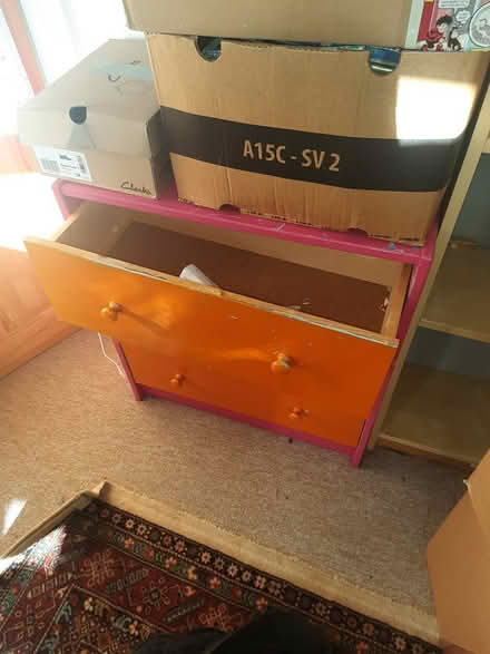 Photo of free Small broken chest of drawers (W4) #1