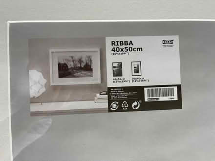 Photo of free IKEA frame, 40x50cm, white (Ribba) (Selhurst SE25) #2