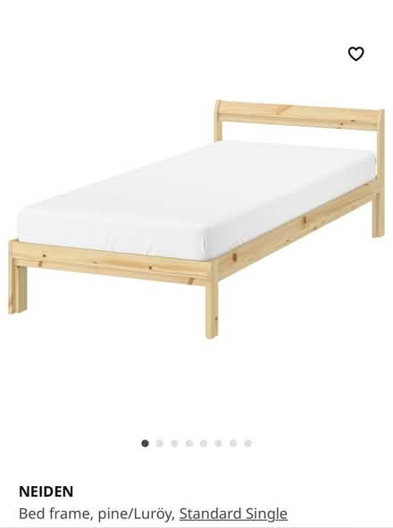 Photo of free NEIDEN Bed frame, pine, Single (NW7) #1