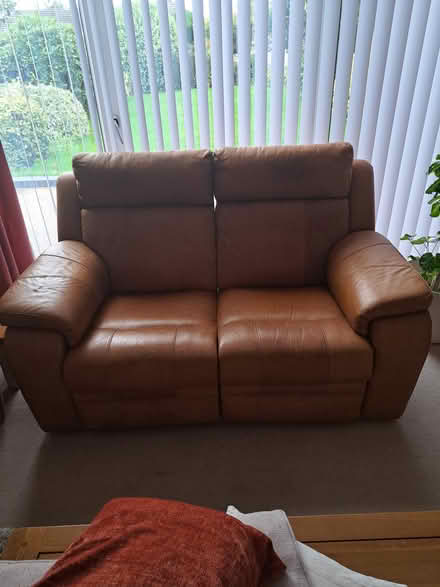 Photo of free Leather suite electric recliners (Bodenham) #2