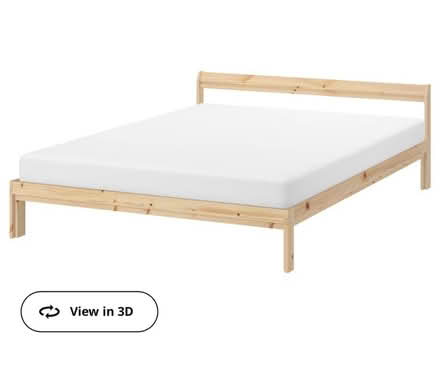 Photo of free NEIDEN Bed frame, pine, Double (NW7) #1
