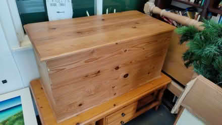 Photo of free Large wooden blanket chest (Carbis Bay) #1