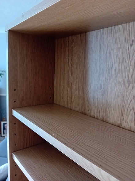 Photo of free Tall wooden shelf unit (Hatfield Peverel CM3) #2