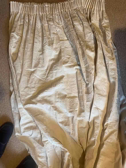 Photo of free Pair of bedroom curtains (Crowborough Warren TN6) #1