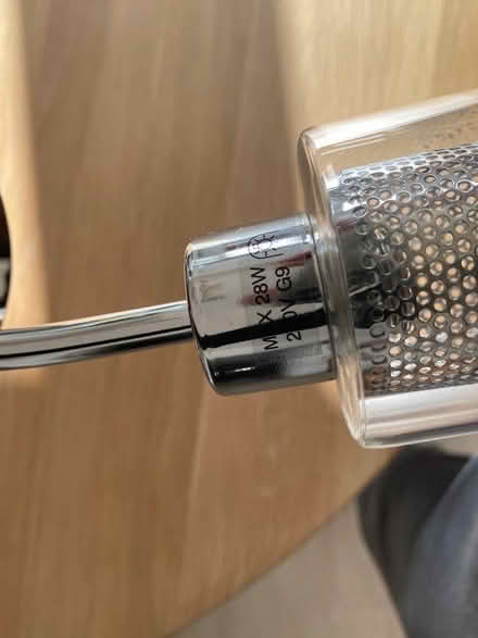 Photo of free Chrome ceiling light G9 (Southmoor OX13) #3