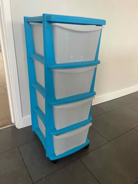 Photo of free Plastic storage drawers (Shefford SG17) #1