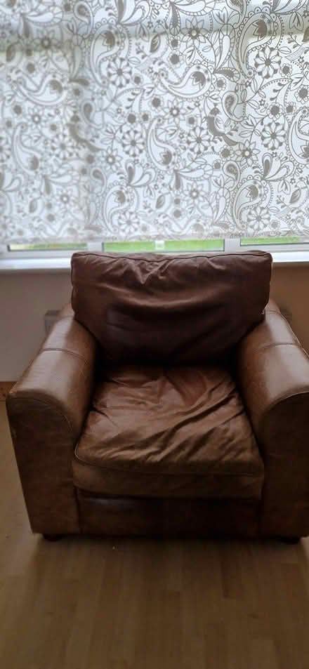 Photo of free Leather chair (Poppintree) #1