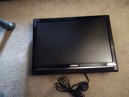 Photo of free Hitachi L19HP03U A 19” HD Ready LCD TV With Freeview (Ebley GL5) #1