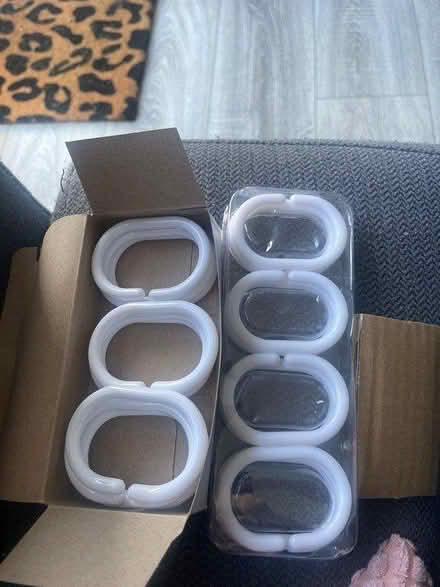 Photo of free Shower curtain's hooks (SE16) #1