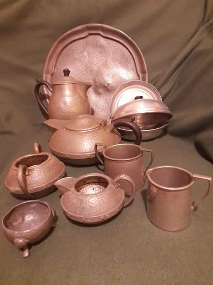 Photo of free Pewter tea/coffee collection. (Sandford EX17) #1