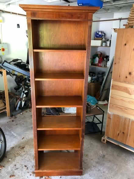 Photo of free Filing cabinet and wooden shelf unit (Sion Hill) #2