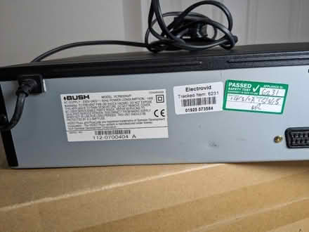 Photo of free Bush VHS Video Recorder (Hook RG27) #1