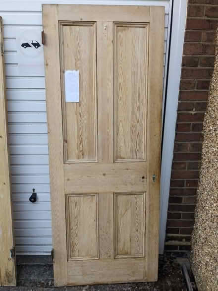 Photo of free 5 pine doors (Teddington TW11) #3