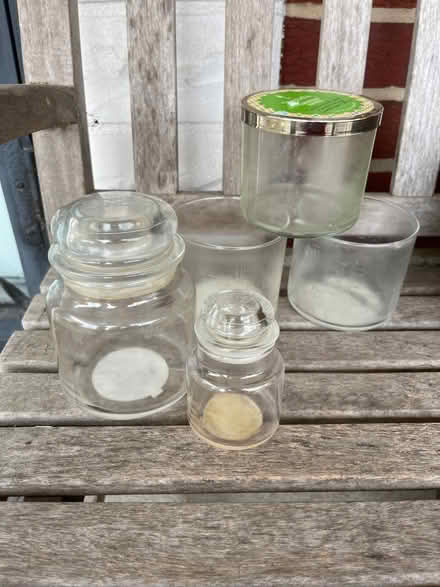 Photo of free Empty candle holders (Chinquapin Park) #1