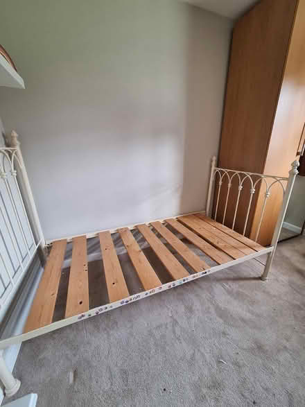Photo of free Metal Single Bed Frame (Moneyreagh BT23) #2