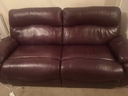 Photo of free Sofology Recliner Sofas x 2 (Narborough LE19) #1
