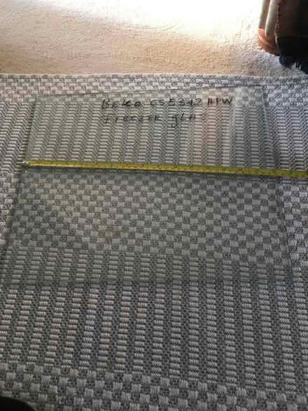 Photo of free Beko freezer glass model CS5342APW (North Cheam KT4) #2