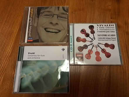Photo of free 3 x Vivaldi CDs (Fishbourne PO19) #1