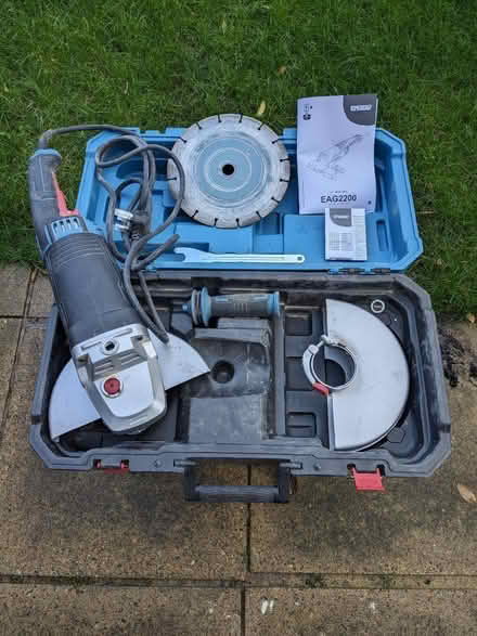 Photo of free Erbauer Angle Grinder/Stone Cutter (Hook RG27) #2