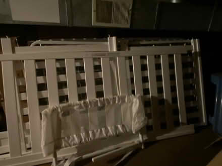 Photo of free Delta crib and changing table set (Wolftrap) #3