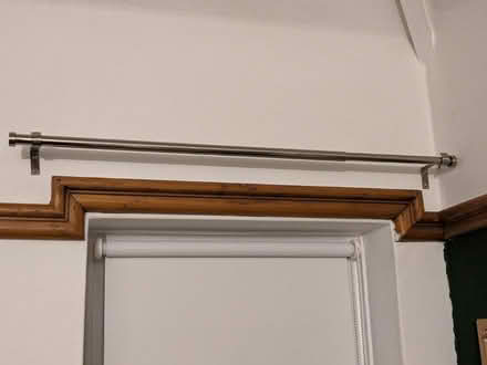 Photo of free 3 Metal adjustable curtain poles (Cassiobury, Watford WD17) #1