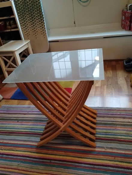 Photo of free Glass top table (East Finchley N2) #1