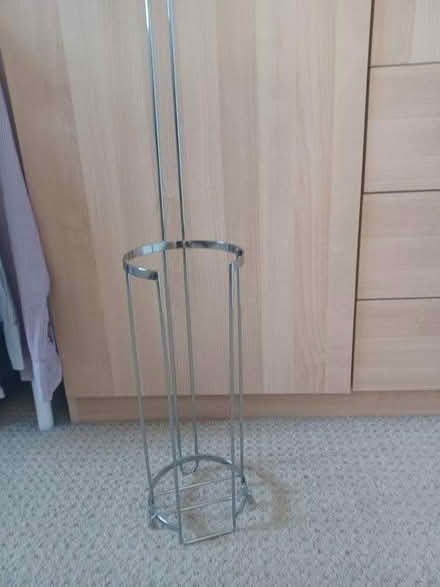 Photo of free Unused metal toilet roll holder (Leigh on Mendip, BA3) #1