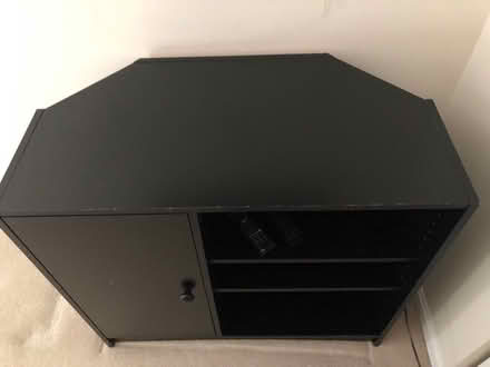 Photo of free Black shelving unit (Abingdon) #4