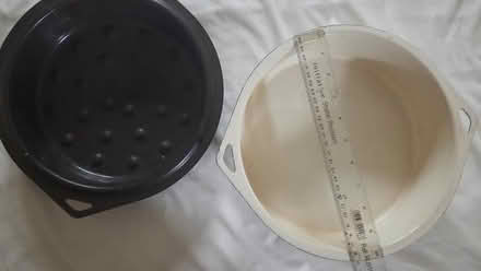 Photo of free 27cm dia pie dishes 5cm and 8cm deep (Dormansland RH7) #1